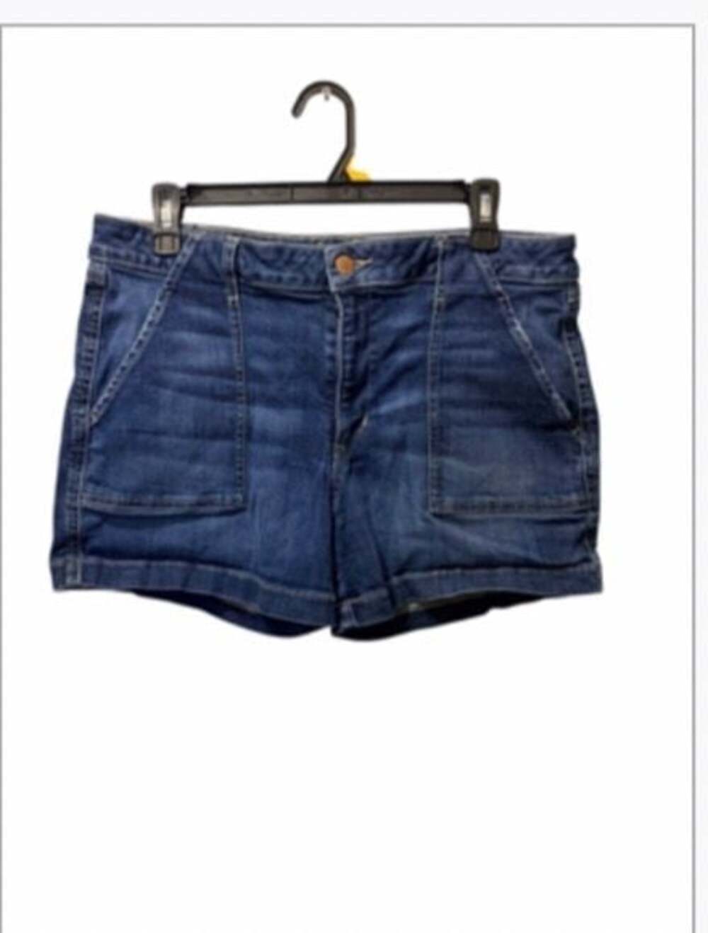 Level 99 Women's Utility Denim Shorts Style EY1441